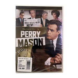 Perry Mason Season 7 Vol 1 DVD NEW Sealed Raymond Burr Drama Crime TV
